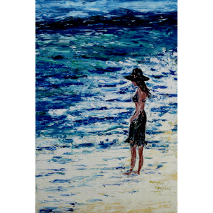 Beach Girl Square
